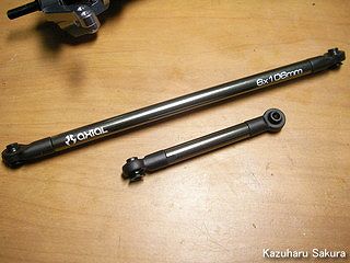 Axial(アキシャル)・SCX10・ジープ ラングラー G6 製作記 ～ ステアリング部の組み立て２